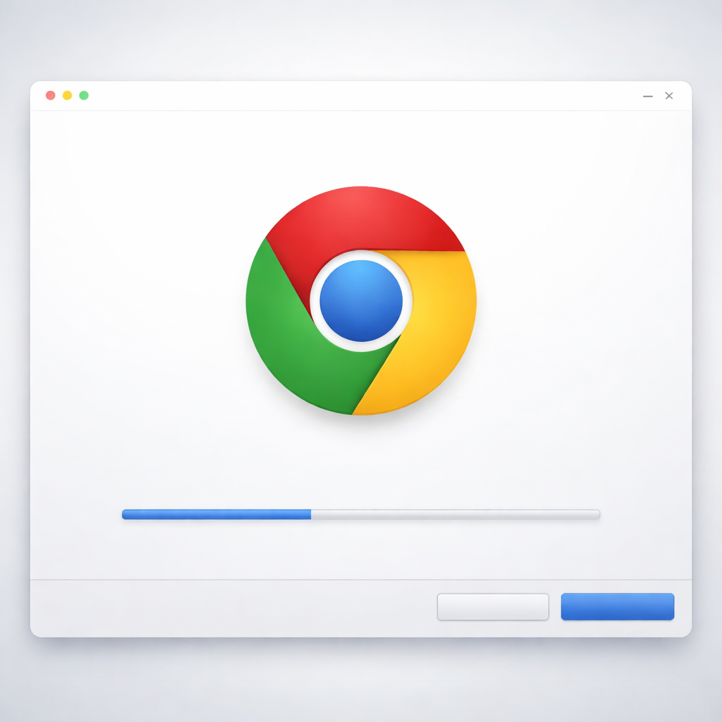 Google Chrome 下载主页视觉图