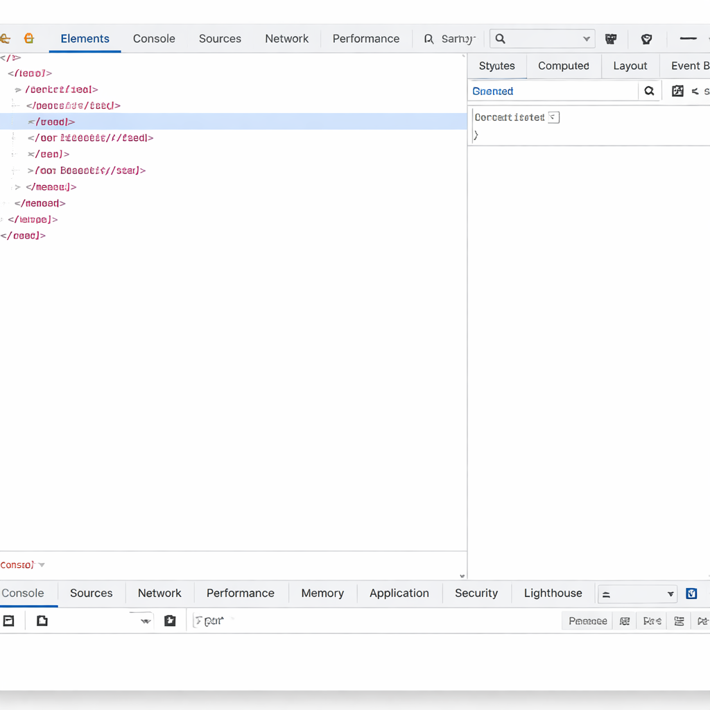 Chrome 开发者工具