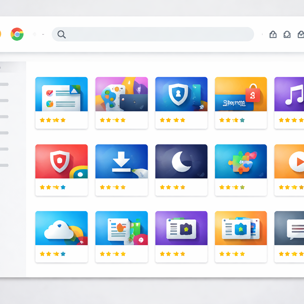 谷歌浏览器插件展示